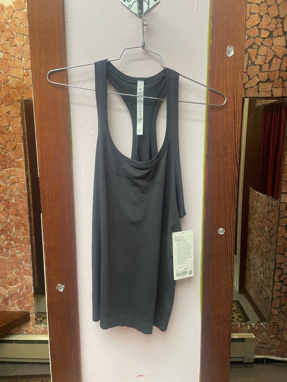 Boycott the red states 🤩lululemon athletica Black Racerback Workout Tank